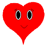 Gif animé coeur étonné